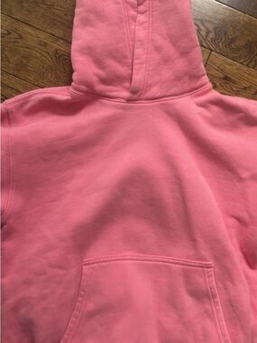 Aritzia Coral Pink Sweatfleece Hoodie